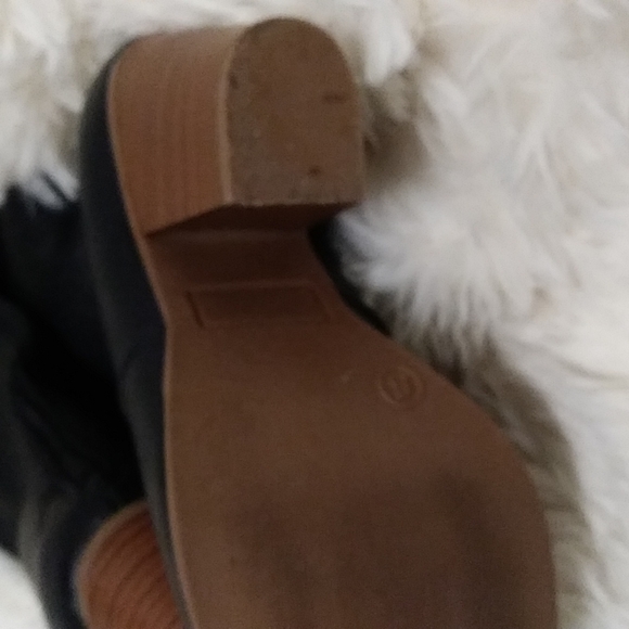 🌈Black Melita Knee High Boots Size 8W EUC🌈 - Picture 7 of 16